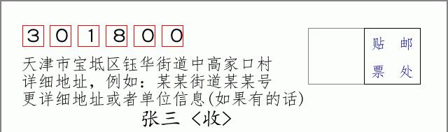 邮编信封：邮政编码572000-海南省南沙群岛